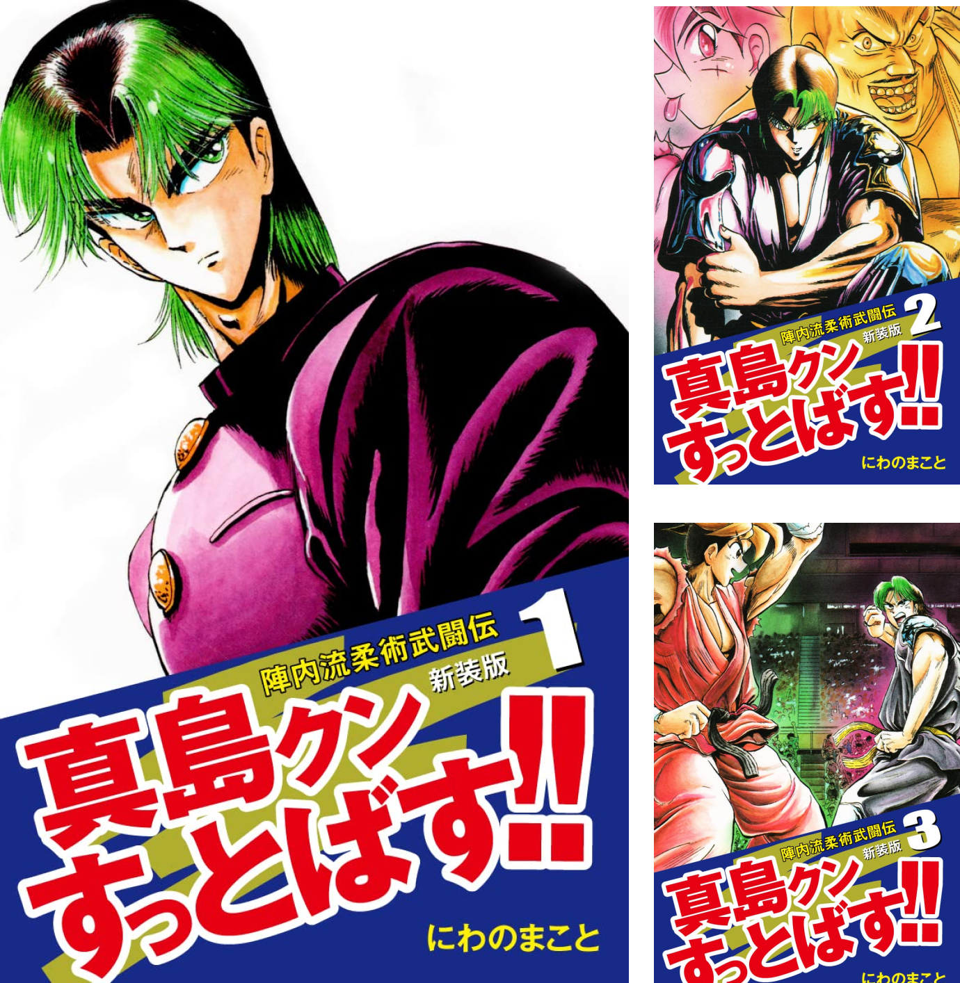 陣内流柔術武闘伝 真島クンすっとばす!! (新装版) (全15巻) Kindle版